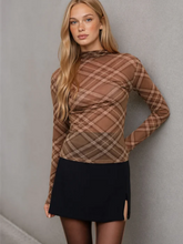 Load image into Gallery viewer, Long Sleeve Sheer Mesh Layering Top - Various
