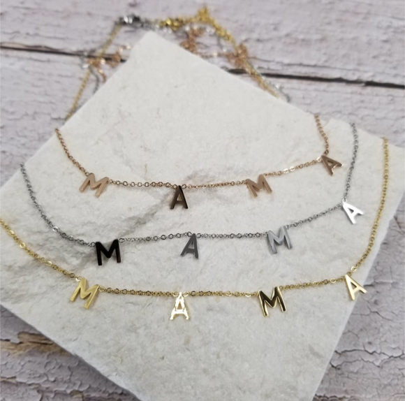 MAMA Necklace - Multiple Colors