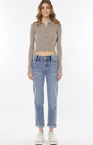 KanCan Mid Rise Slim Boyfriend Jean