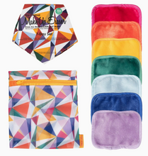 Load image into Gallery viewer, MakeUp Eraser Geometric 7-Day Set | Vibrant Collection
