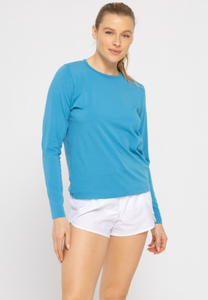 Mono B Mix & Match Athleisure Separates in Blue Jay