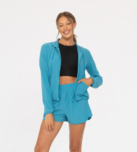 Load image into Gallery viewer, Mono B Mix &amp; Match Athleisure Separates in Blue Jay
