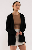 Lightweight open Front Cardigan Sweater with Pockets - Various