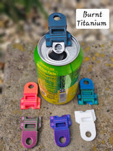 Load image into Gallery viewer, 3D Printed Pop Can Top Easy Open Can Opener &amp; Drink Cover- Various Colors - Handheld or Keychain - Linc Prints
