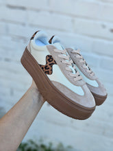 Load image into Gallery viewer, Corkys Pop Off Neutral Leopard Platform Sneaker
