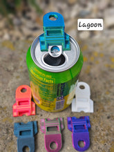 Load image into Gallery viewer, 3D Printed Pop Can Top Easy Open Can Opener &amp; Drink Cover- Various Colors - Handheld or Keychain - Linc Prints
