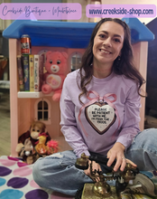 Load image into Gallery viewer, Please Be Patient With Me I'm From the 1900s Long Sleeve Comfort Colors T-shirt in Orchid
