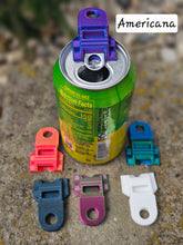 Load image into Gallery viewer, 3D Printed Pop Can Top Easy Open Can Opener &amp; Drink Cover- Various Colors - Handheld or Keychain - Linc Prints
