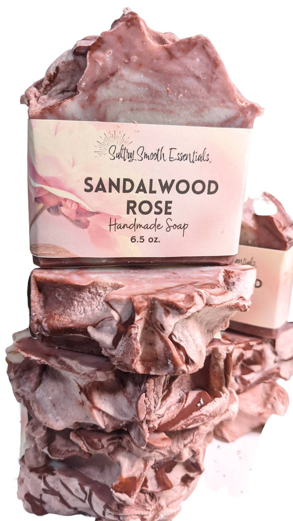 Sandalwood Rose Handmade Soap