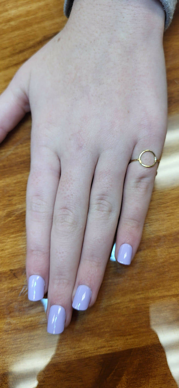 Circle Stack Ring