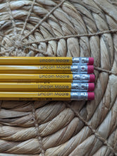 Load image into Gallery viewer, Custom Engraved Pre-Sharpened Ticonderoga Pencils - Set of 10
