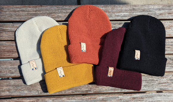 Waffle Knit Beanie