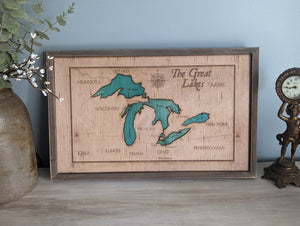 Great Lakes Wall Decor 18.9"x11.8"