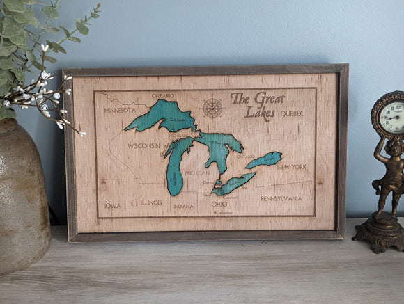 Great Lakes Wall Decor 18.9