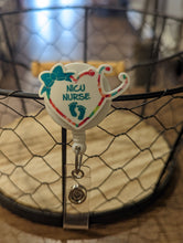 Load image into Gallery viewer, Badge Reels with alligator clip
