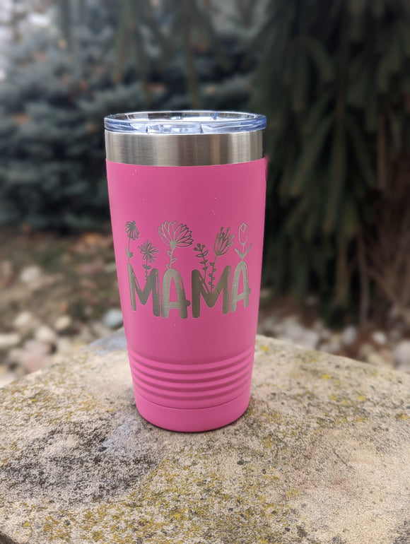 20 oz Wildflower Mama tumbler