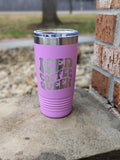20 oz Iced Coffee Queen tumbler