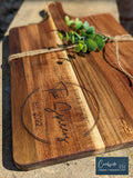 Customizable Acacia Cutting Board