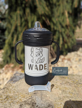 Load image into Gallery viewer, 10 oz Custom Stainless Steel Sippy Cup
