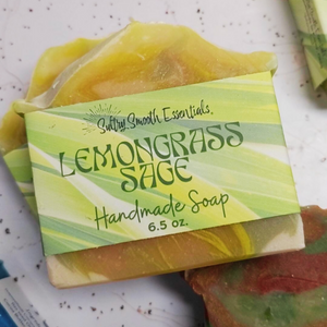 Lemongrass Sage Handmade Soap