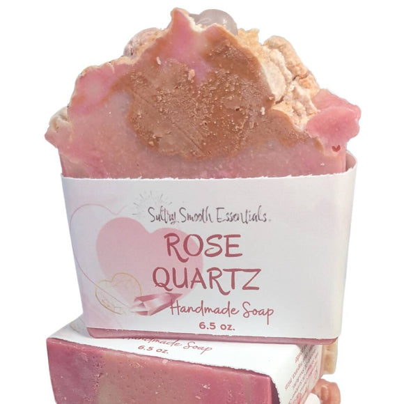 Rose Quartz Handmade Soap