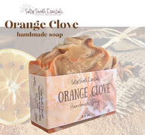 Orange Clove handmade soap